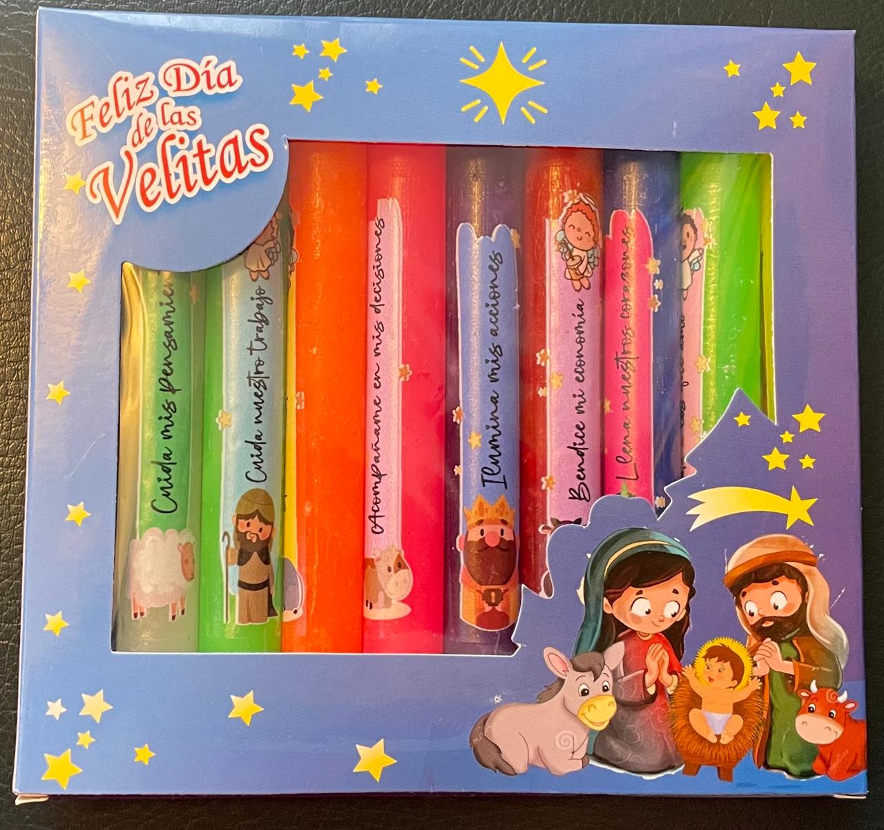 3 paquetes de Velas personalizadas x 10 unidades cada uno (30 velas)