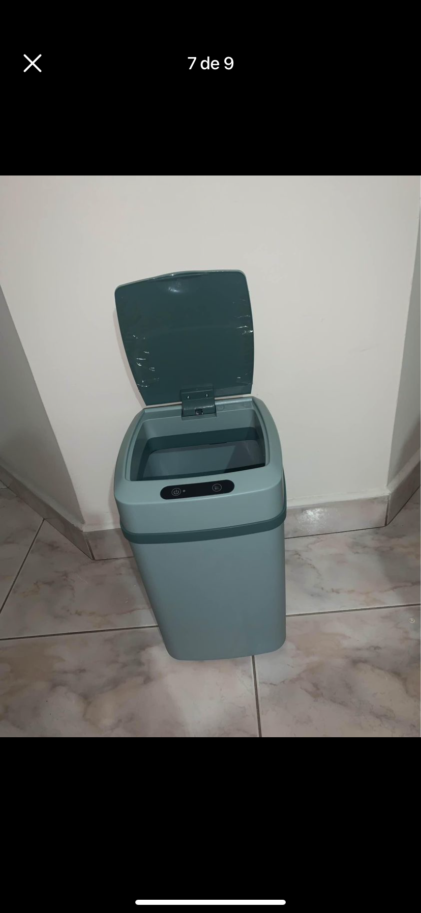 Papelera inteligente de sensor 10 litros