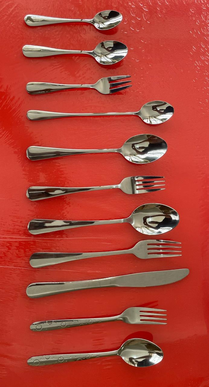 Cubiertos en Acero Inoxidable