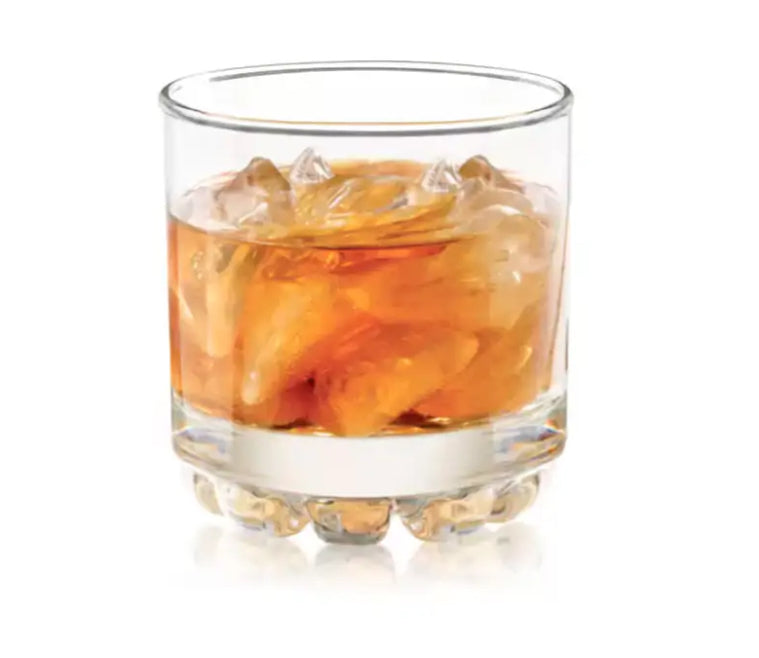 Vaso Capitol Rocks Canastilla x 8 Unidades/ Cristar