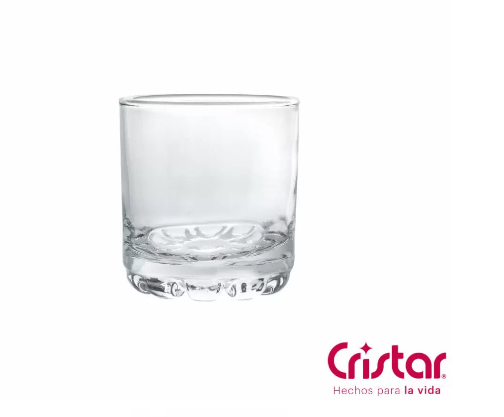 Vaso Capitol Rocks Canastilla x 8 Unidades/ Cristar