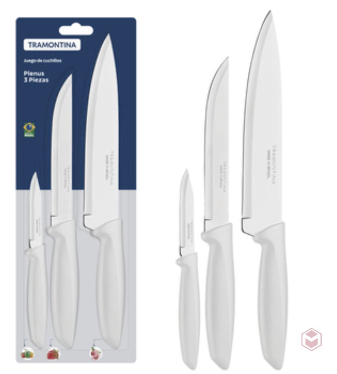 Juego x 3 piezas Plenus Tramontina