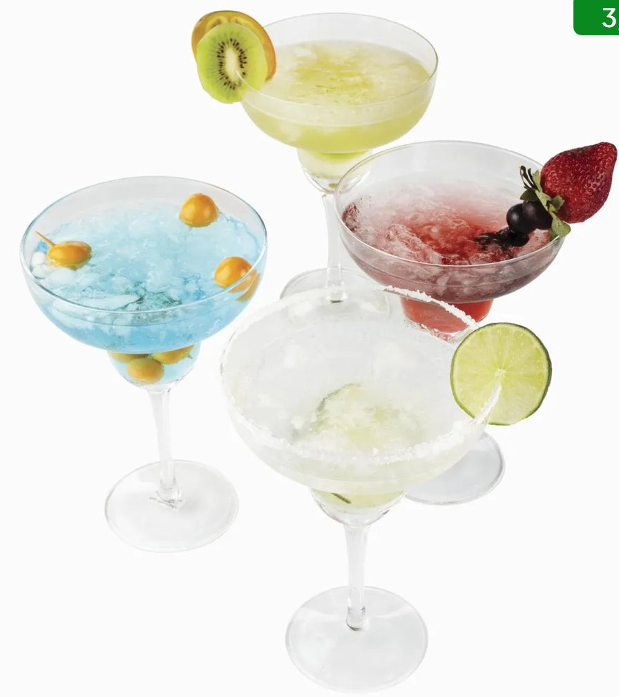 Copa Margarita x 4 unidades / Cristar