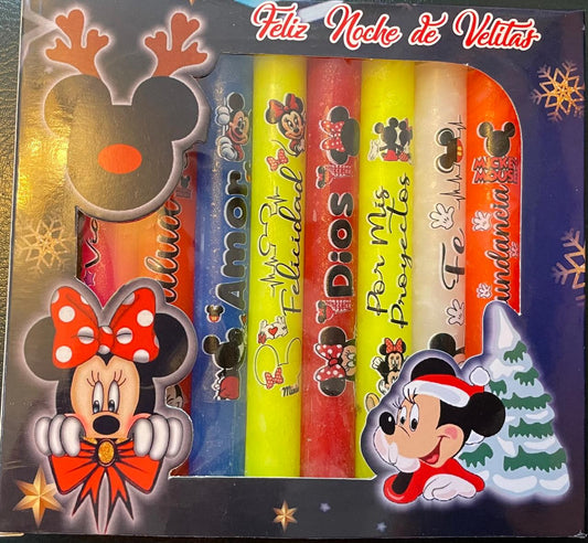 3 paquetes de Velas personalizadas x 10 unidades cada uno (30 velas)