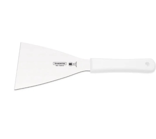 Espátula Hamburguesa 5"x4" Profesional Blanco / Tramontina