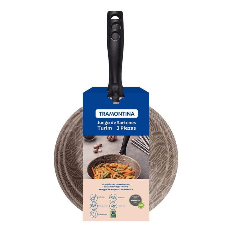 Juego de Sartenes x 3
